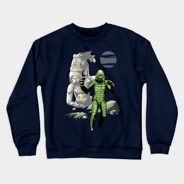 The Gillman Crewneck Sweatshirt by Rawddesign